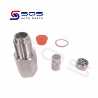 SQS OEM/ODM – Connecteur de capteur O2 M18*1.5 pour voiture, personnalisable en usine, de haute qualité, avec joint pour mini capteur catalytique et convertisseur catalytique