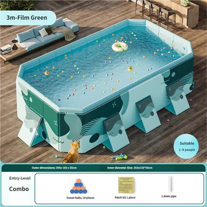 <span class=keywords><strong>Piscine</strong></span> Pliable Géante pour Enfants, Mobilier de Jardin Familial d'Extérieur, <span class=keywords><strong>Piscine</strong></span> Portable pour Jardin et Maison, Idéale pour les Jeux Aquatiques Estivaux - Vente en Gros - Product Image 5