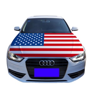 Drapeaux de couverture de capot de voiture de jeux de sport personnalisés étanches pour les équipes de la <span class=keywords><strong>NFL</strong></span> Cowboys 49ers Raiders Chiefs Eagles Chargers - Product Image 1