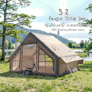 Grande <span class=keywords><strong>tente</strong></span> familiale <span class=keywords><strong>gonflable</strong></span> à air <span class=keywords><strong>personnalisable</strong></span> <span class=keywords><strong>Tente</strong></span> de camping en tissu Oxford imperméable et portable directement de l'usine - Product Image 6