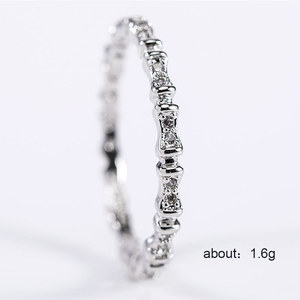 Anello Delicato e Piccolo per Donne, Gioiello Classico Scintillante per Uso Quotidiano, Vendita all'Ingrosso - Product Image 6
