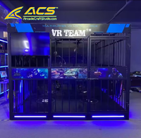 Machine de jeu de tir VR multijoueur ACS pour 4 joueurs, salle de divertissement intérieure