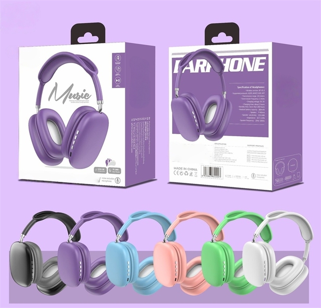 High Quality Strong Bass Over-Ear Waterproof Noise Cancelling Universal Wireless Headphones Factory Direct Supply