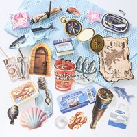 Bloc de Notas Simno Fun DIY, 16 Piezas, Diseños Únicos, Bloc de Notas para Diario Creativo y Scrapbooking