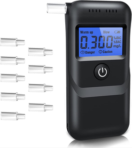 Testeur d'alcoolémie numérique portable haute précision avec écran LCD rétroéclairé pour chauffeurs de camion - Product Image 1