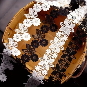 <strong>Wholesale</strong> 5.5cm Wide Premium Soluble <strong>Lace</strong> Trim <strong>Fabric</strong> for Wedding Dresses Evening Gowns Accessories - Product Image 1