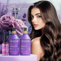 Soin capillaire professionnel OEM/ODM : Série Gatase Lavande & Rose pour cheveux secs et abîmés – Kits de réparation capillaire