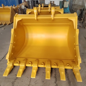 Piezas de accesorios de maquinaria de construcción Komatsu Pc1250 excavadora Heavy Duty Rock Bucket - Product Image 5