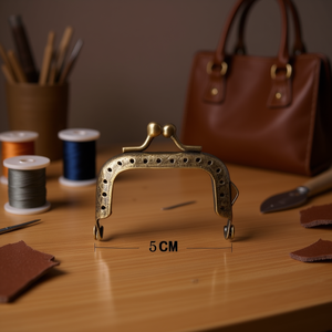 Hebilla para bolso Ilan de 5 cm con asa metálica para accesorios de bolsos - Product Image 3