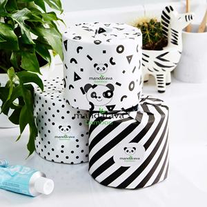 Commercio all'ingrosso di massa di polpa di bambù rotolo di <span class=keywords><strong>carta</strong></span> <span class=keywords><strong>igienica</strong></span> - Product Image 3