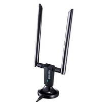 Adaptador WiFi USB de Doble Banda Realtek RTL8812AU, Precio de Fábrica, Dongle de 1200Mbps, Tarjetas de Red Inalámbricas para Kali Linux