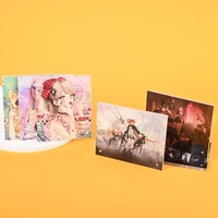 Blocs acryliques personnalisables et durables avec personnage de dessin animé, panneau décoratif imprimé pour affichage sur bureau, objet de collection artistique