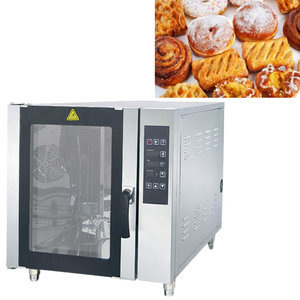 <span class=keywords><strong>Four</strong></span> à convection électrique et à gaz à double ventilateur avec circulation d'air chaud, grande capacité, 5 plateaux, pour la cuisson de produits carnés - Product Image 1