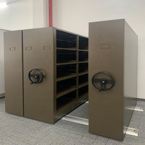 Nhỏ gọn có thể gập lại di động thép trượt kệ thuận tiện lưu trữ Hệ Thống Văn phòng bệnh viện thư viện lưu trữ - Product Image 3