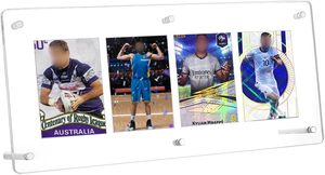 Estuche de acrílico al por mayor para tarjetas clasificadas, con cierre de botón, multifunción, para almacenamiento y exhibición de tarjetas deportivas - Product Image 6