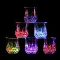 Gobelets LED Ananas Recyclables Néon pour les Fêtes, Anniversaires, Boîtes de Nuit, Bars, DJ, Raves, Mariages et Décorations de Fête