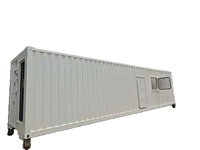 Conteneur de centre de données résistant aux séismes avec protection extérieure IP56, refroidissement gratuit et disposition de rack de serveur de 15 kW