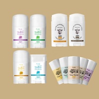 Déodorant en stick OEM HALAL au suif pour hommes, sans aluminium, naturel, anti-transpirant doux, contrôle des odeurs 48h