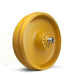 Excavator Spare Parts Front <strong>Idler</strong> Wheel Undercarriage Spare Parts Front Steel Carrying <strong>Idler</strong> <strong>Roller</strong> Ex30 - Product Image 2