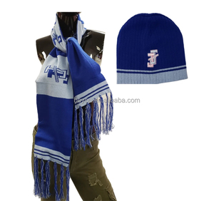 Chaussettes au genou personnalisées avec logo de sororité grecque <span class=keywords><strong>bleu</strong></span> rose <span class=keywords><strong>Bas</strong></span> polyvalents en coton pour la saison d'automne de football - Product Image 5