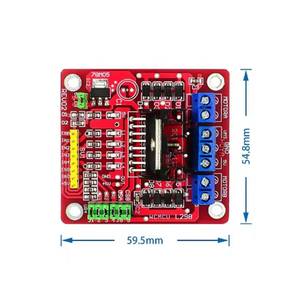 Módulo de Control de Motor L298N/Motor Paso a Paso/Robot/Automóvil Inteligente Microcontrolador - Product Image 4