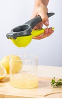 Presse-citron portable manuel en plastique PP écologique pour citron, orange, agrumes – Accessoire de cuisine