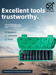 Bộ cờ lê khẩu vuông, tua vít điện, mũi khoan 10 món, dụng cụ sửa chữa ô tô, bộ cờ lê lục giác, bộ cờ lê impact - Product Image 2