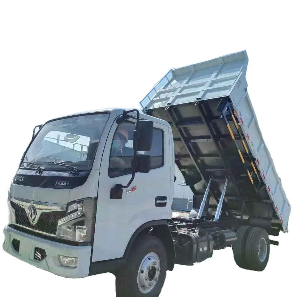 Camión volquete Dongfeng 4x2 de 8 toneladas camión volquete LHD