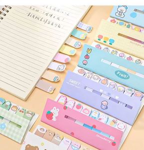 Pegatinas de Índice Multicolores con Dibujos Animados, Lindas e Interesantes, Material de Oficina para Aprender, Esenciales para la Escuela, para Registrar Notas - Product Image 5