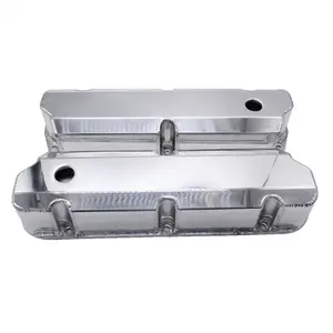 Sbf 289 302 351 Gefabriceerde Aluminium Hoge Kleppendeksels W/Gaten Voor Kleine Blok Ford