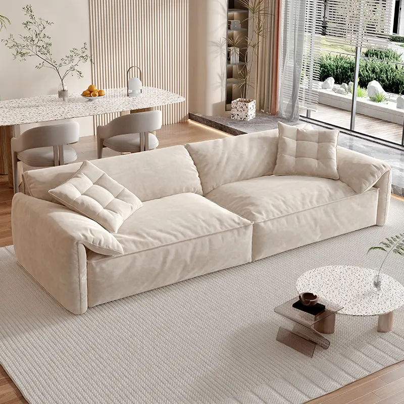 Juego de sofás italianos, muebles para sala de estar, sofás blancos de lujo modernos, baratos para el hogar