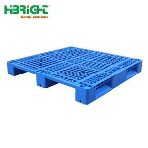 Industrial Stackable 100% virgin HDPE Plastic Pallet Heavy Duty Single Side Pallet