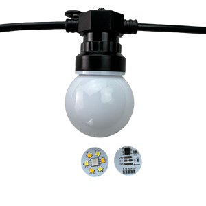 50mm 3D địa chỉ Pixel Bóng Milky Globe DC12V/24V 30 pixels/chuỗi IP68 RGB RGBW đầy đủ màu sắc RGB/RGBW/rgbcct 3 lõi 18AWG dây - Product Image 4