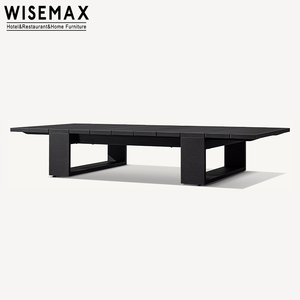 Muebles de Jardín Modernos WISEMAX, <span class=keywords><strong>Mesa</strong></span> Auxiliar de Aluminio, <span class=keywords><strong>Mesa</strong></span> de Centro Simple para Balcón, Piscina, Patio, <span class=keywords><strong>Exterior</strong></span> - Product Image 4