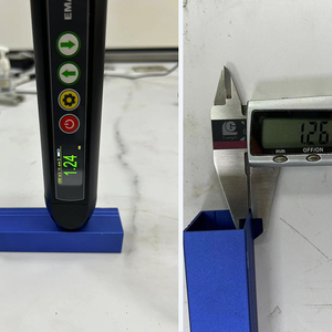 Jauge d'épaisseur ultrasonique haute précision, testeur de tuyaux métalliques portable, type stylo de poche - Product Image 6