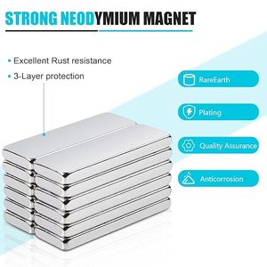 Tiras Rectangulares de Neodimio NdFeB Premium Antióxido, Grado N38 N54, Imanes de Bloque de Neodimio para Robots Industriales - Product Image 1