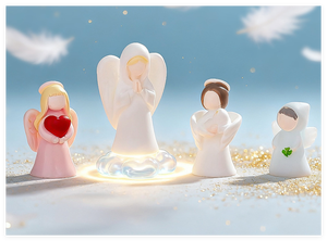 Bellissime Statuette di Angeli in Resina <span class=keywords><strong>con</strong></span> <span class=keywords><strong>Ali</strong></span> per il Ringraziamento, Dipinte a Mano, Decorazioni da Collezione per Casa e Giardino, Regalo Giocattolo in Offerta - Product Image 5