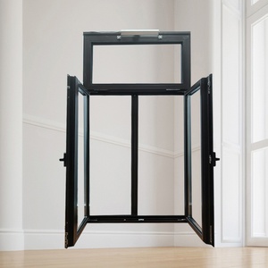 Hurricane Proof Wind Resistant Double Glass <strong>windows</strong> Aluminum Outward Swing Casement <strong>Window</strong> House <strong>Window</strong> - Product Image 5