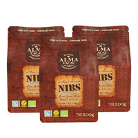 Sachet latéral personnalisé en aluminium et plastique pour emballage de miel, thé, café, lait en poudre