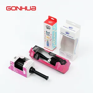 GONHUA üretmektedir tedarikçisi özel logo marka ambalaj ürünleri şeffaf karton lüks hediye kağıdı ekran kutu ambalaj