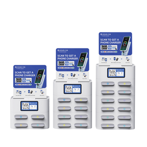 Station de location de banque d'alimentation commerciale à 8 emplacements avec solution de charge rapide 35W pour centre d'affaires d'aéroport à haut rendement - Product Image 1