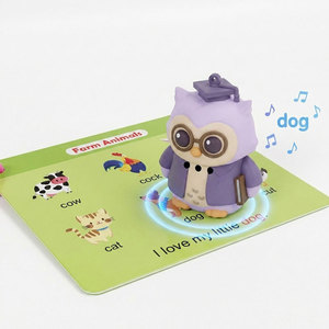 Dispositivo Inteligente <span class=keywords><strong>de</strong></span> Educación Temprana, Tarjetas <span class=keywords><strong>de</strong></span> Aprendizaje <span class=keywords><strong>de</strong></span> Palabras, Juguete con Tarjetas <span class=keywords><strong>de</strong></span> Inserción en Inglés, Máquina <span class=keywords><strong>de</strong></span> Lectura para Niños - Product Image 2