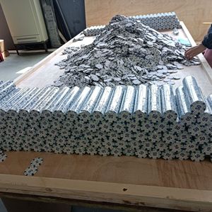 200PCS ABS Classic Casino Chips Colorful Texas Poker Chips Set Including Poker, <b>Dices</b> and Chips for Sale - Product Image 5