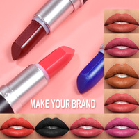 Personnalisez votre logo Vente en gros Rouge à lèvres Marque privée Brillant à lèvres pailleté Produit de maquillage coréen Rouge à lèvres