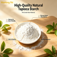 Litière pour chat en manioc, contrôle puissant des odeurs, agglomération rapide, sable pour chat en fibres végétales, vente en gros, OEM, ODM, personnalisable