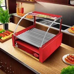 Máquina <span class=keywords><strong>para</strong></span> Asar Salchichas y Hot Dogs, de Grado Comercial, Unidad Compacta, <span class=keywords><strong>para</strong></span> Venta Ambulante, Totalmente Automática, con Temperatura Constante, Eléctrica - Product Image 1