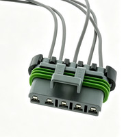 Connecteur scellé à 5 broches pour boîtier Delphi 12084891 12186400 série 280, faisceau de câbles de compresseur, pigtail