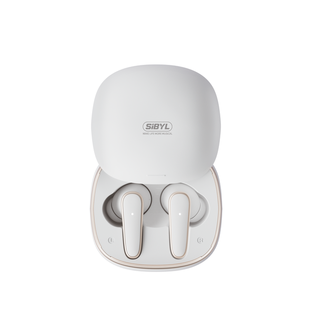 2026 ANC CE FCC BSCI Earphones Wireless Headphones With Mic Touch Control Wireless Bloototh V6.0 TWS Earbud Earphone