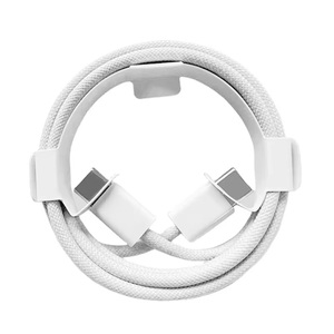 <span class=keywords><strong>Cable</strong></span> <span class=keywords><strong>USB</strong></span>-<span class=keywords><strong>C</strong></span> de 60W, 1m/2m, <span class=keywords><strong>Cable</strong></span> Trenzado <span class=keywords><strong>Tipo</strong></span> <span class=keywords><strong>C</strong></span> <span class=keywords><strong>a</strong></span> <span class=keywords><strong>Tipo</strong></span> <span class=keywords><strong>C</strong></span> para iPhone 15 16 17 18 Pro Max - Product Image 1