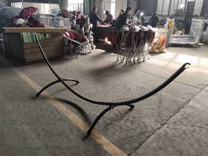 <span class=keywords><strong>Hamac</strong></span> en métal à arc de production en usine <span class=keywords><strong>support</strong></span> de <span class=keywords><strong>support</strong></span> de <span class=keywords><strong>hamac</strong></span> suspendu pour camping en plein air patio jardin - Product Image 4